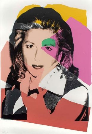 Screenprint Warhol - Marcia Weisman, 1975