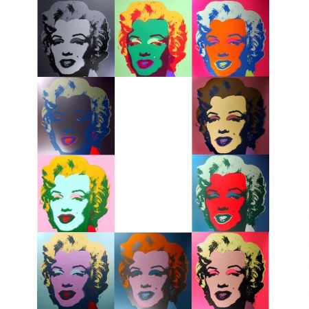 Screenprint Warhol - Marilyn - Portfolio