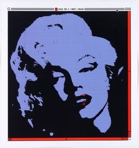 Lithograph Pusenkoff - Marilyn // 30