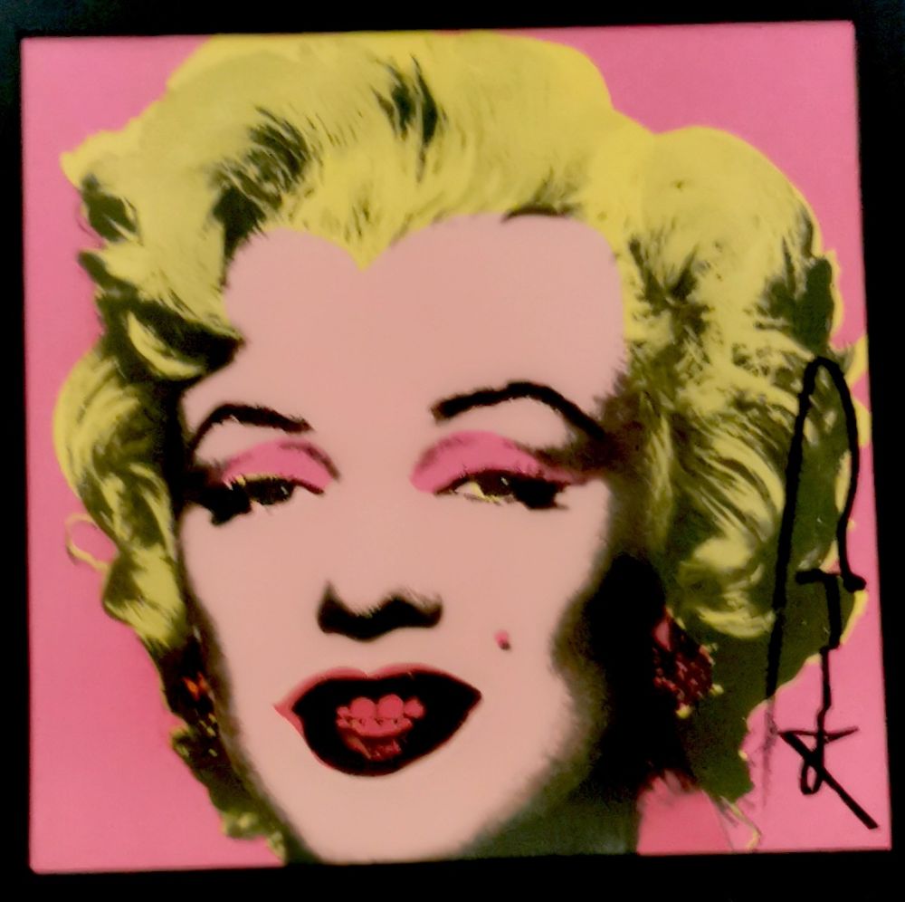 Offset Warhol - Marilyn (Castelli invitation)