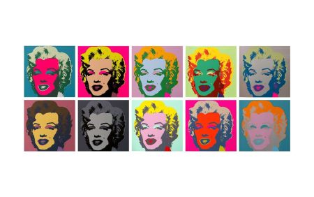 Screenprint Warhol - MARILYN COMPLETE PORTFOLIO (Sunday B. Morning)