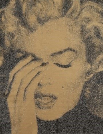 Screenprint Young - Marilyn Crying