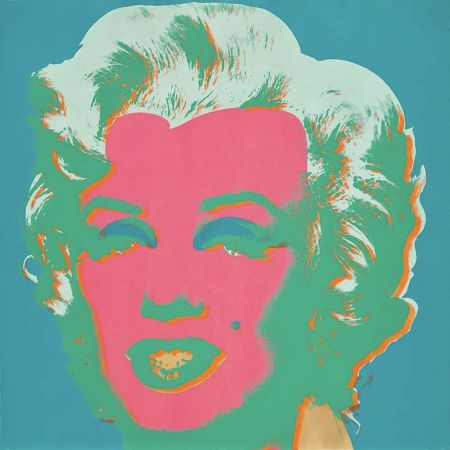 Screenprint Warhol - Marilyn F. S. 30