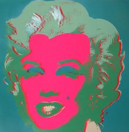 Lithograph Warhol - Marilyn FS II.30