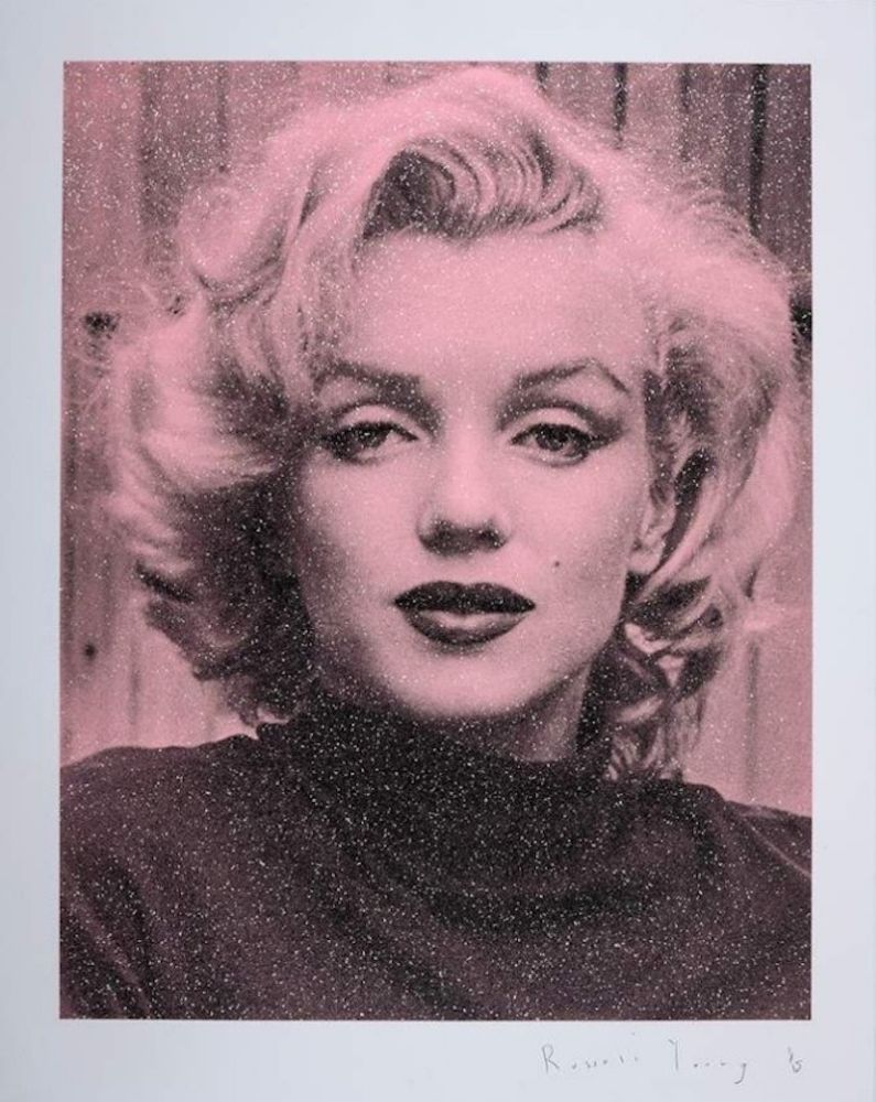 Screenprint Young - Marilyn Hollywood - Superstar Pink