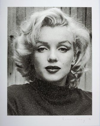 Screenprint Young - Marilyn Hollywood (Black & White)