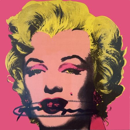 Screenprint Warhol - Marilyn Invitation 7