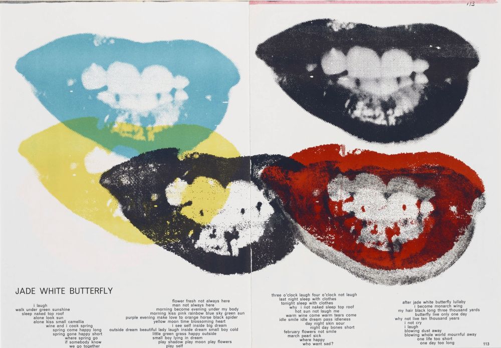 Screenprint Warhol - Marilyn Monroe I Love Your Kiss Forever Forever (FS II.5)