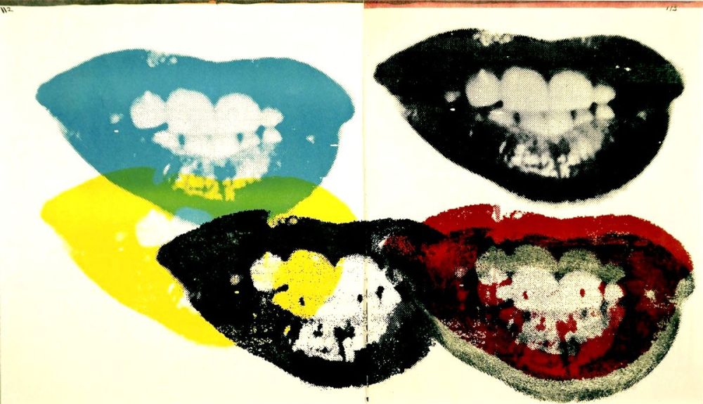 Screenprint Warhol - Marilyn Monroe I Love Your Kiss Forever Forever (FS II.5)