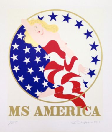 Screenprint Indiana - Marilyn Ms. America