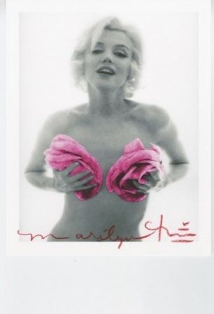 Photography Stern - Marilyn. Pink Roses (1062)