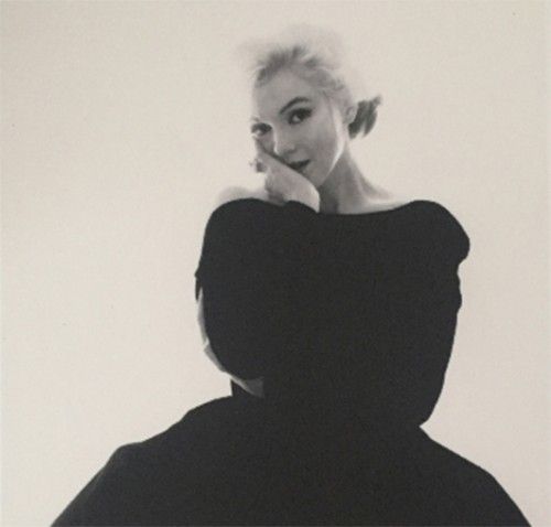 Photography Stern - Marilyn Rare Black Dress Large