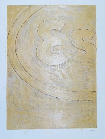 Screenprint Schifano - Mario Schifano – Propaganda ( particolare ) – Enamel screen print in 23 colors on paper – 1997