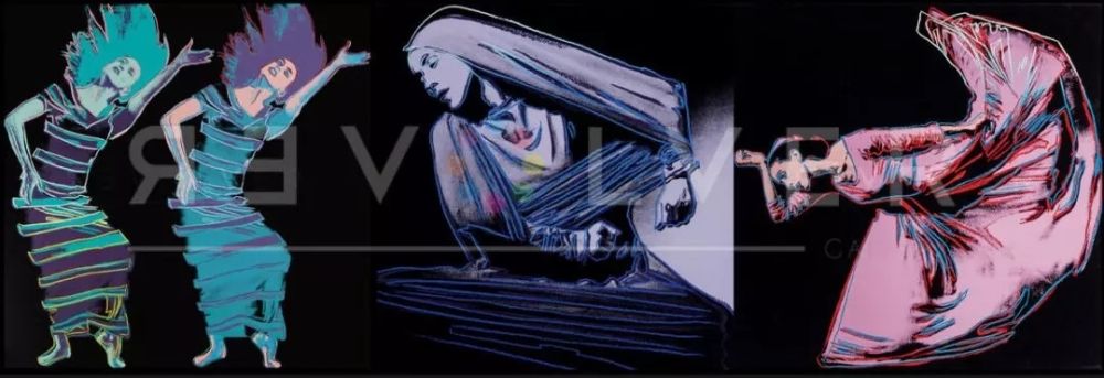 Screenprint Warhol - Martha Graham Complete Portfolio (FS II.387-389)
