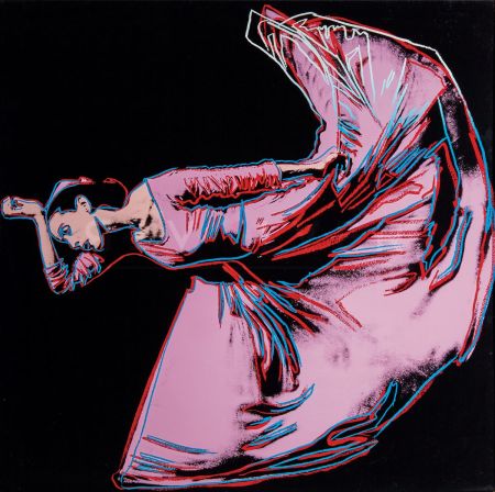 Screenprint Warhol - Martha Graham, Letter to the World (The Kick) (FS II.389)