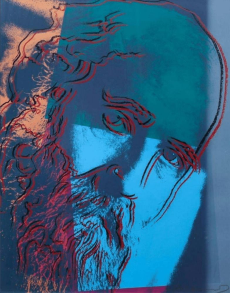 Screenprint Warhol - Martin Buber