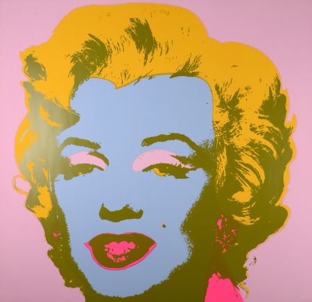 Screenprint Warhol - Marylin (#H), c. 1980