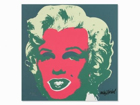 Lithograph Warhol - Marylin Monroe