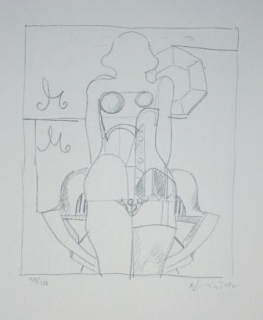 Lithograph Lindner - Marylin was here 6