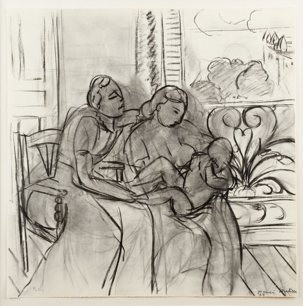 Lithograph Matisse (After) - Maternidad