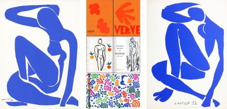 Illustrated Book Matisse - MATISSE : DERNIÈRES ŒUVRES 1950 - 1954 (VERVE Vol. IX, No. 35-36) 1958