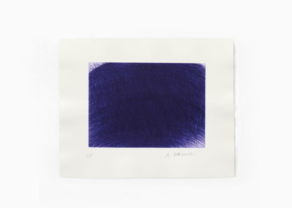 Etching Rainer - Mauveine