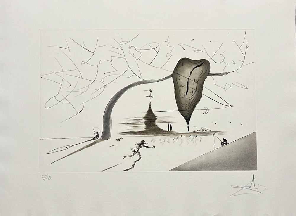 Etching And Aquatint Dali - Memorabilia