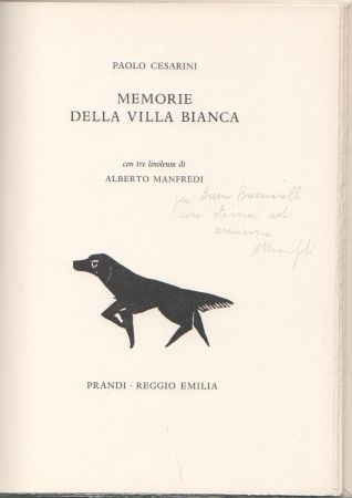 Illustrated Book Manfredi - Memorie della villa bianca