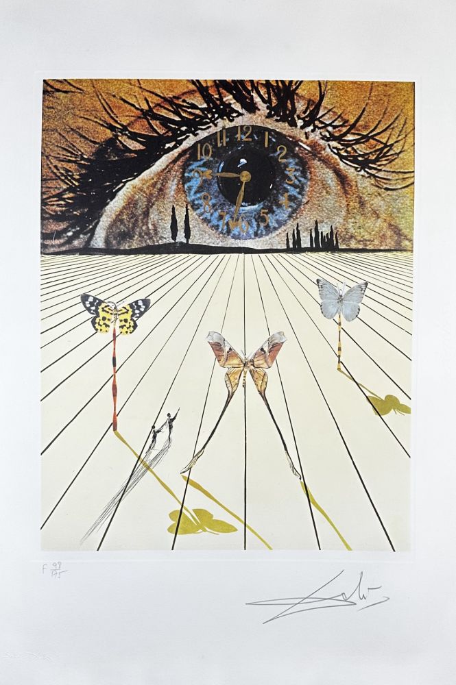 Etching Dali - Memories of Surrealism The Eye of Surrealist Time