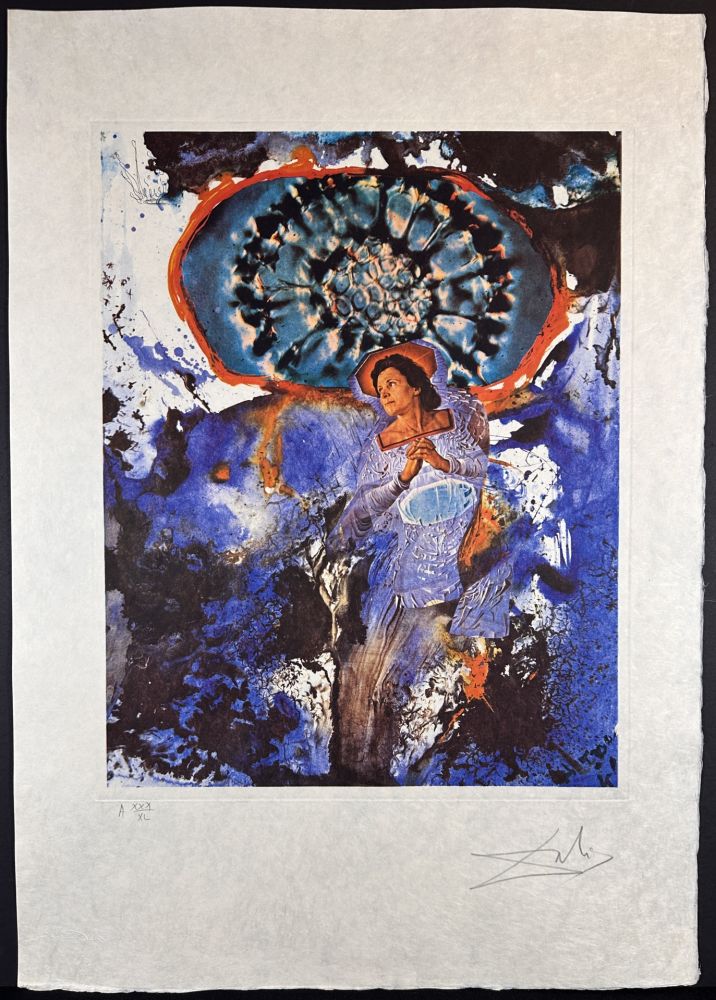 Etching Dali - Memories of Surrealism Ultra Surrealist Corpuscular Galutska 