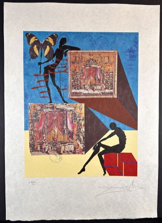 Etching Dali - Memories of SurrealismDressed in The Nude in The Surrealist Fashion