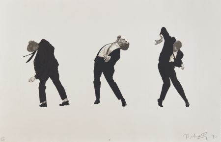 Lithograph Longo - Men In The Cities (I)