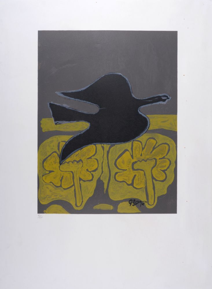 Lithograph Braque - Menton, 1964