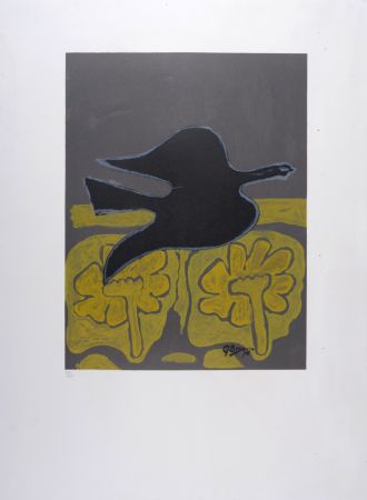 Lithograph Braque - Menton, 1964