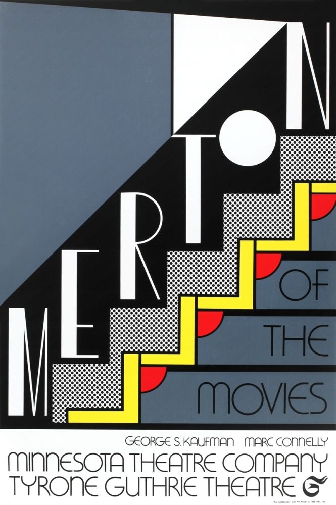 Screenprint Lichtenstein - Merton of the Movies