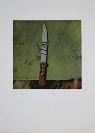 Etching And Aquatint Rösel - Messer / Knife