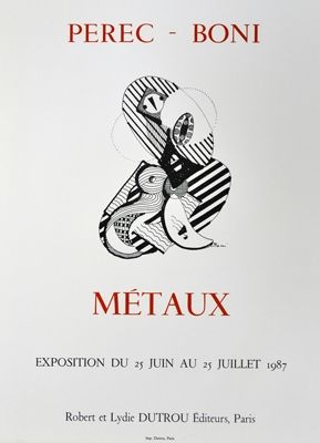 Poster Boni - Metaux