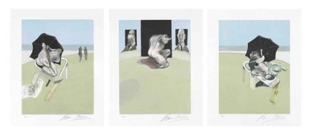 Etching And Aquatint Bacon - Metropolitan Triptych