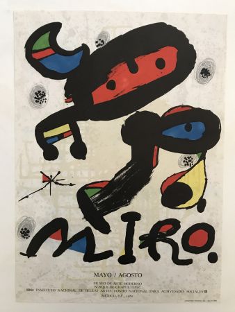 Poster Miró - Mexico Museo de Arte Moderno