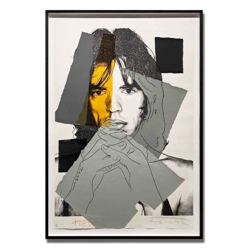 Screenprint Warhol - Mick Jagger