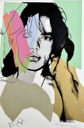 Screenprint Warhol - Mick Jagger