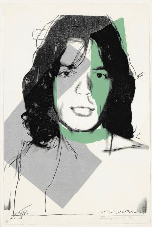 Screenprint Warhol - Mick Jagger #138