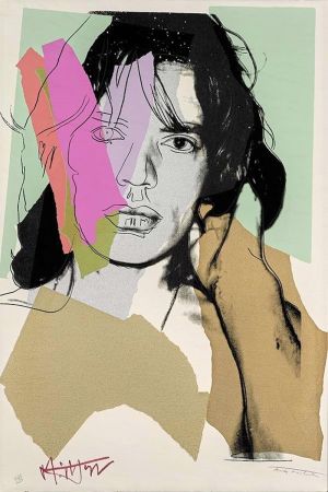 Screenprint Warhol - Mick Jagger #140