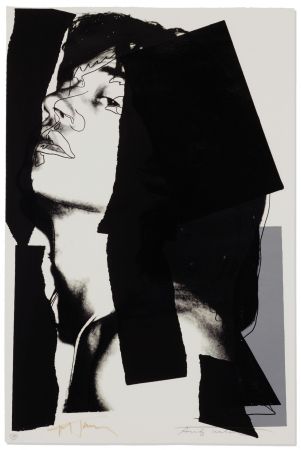 Screenprint Warhol - Mick Jagger #144
