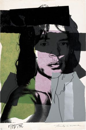 Screenprint Warhol - Mick Jagger #145