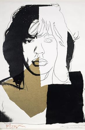 Screenprint Warhol - Mick Jagger #146