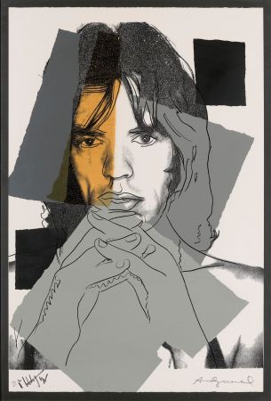 Screenprint Warhol - Mick Jagger #147