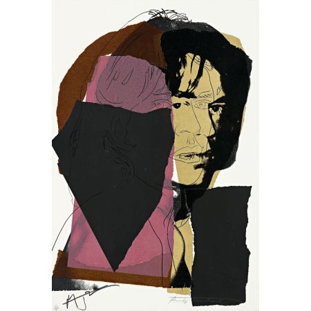 Screenprint Warhol - Mick Jagger (FS II.139)