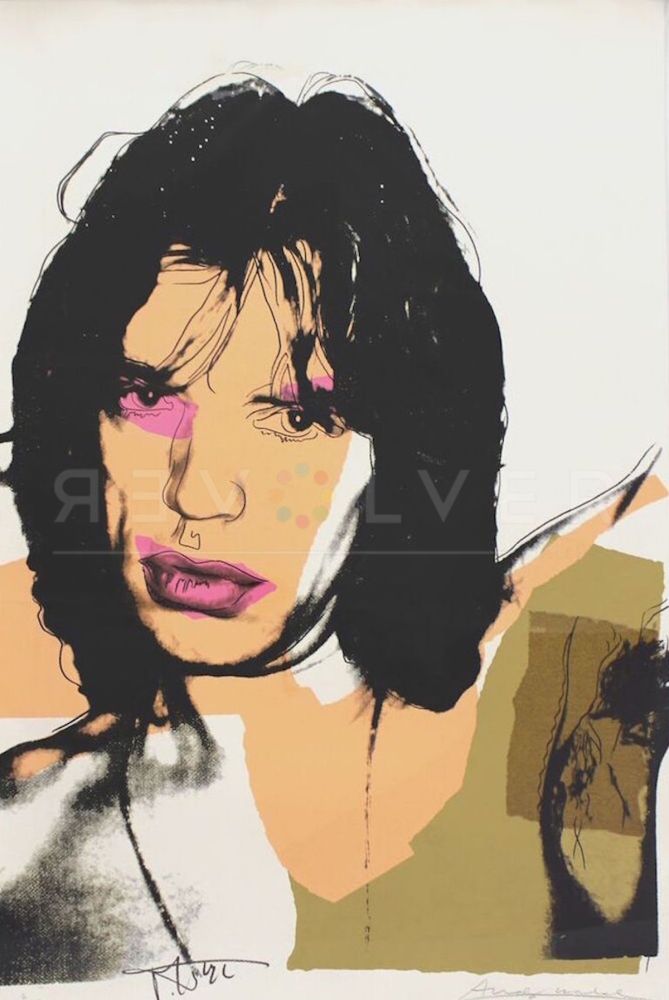 Screenprint Warhol - Mick Jagger (FS II.141) 