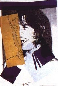 Screenprint Warhol - Mick Jagger FS II.142